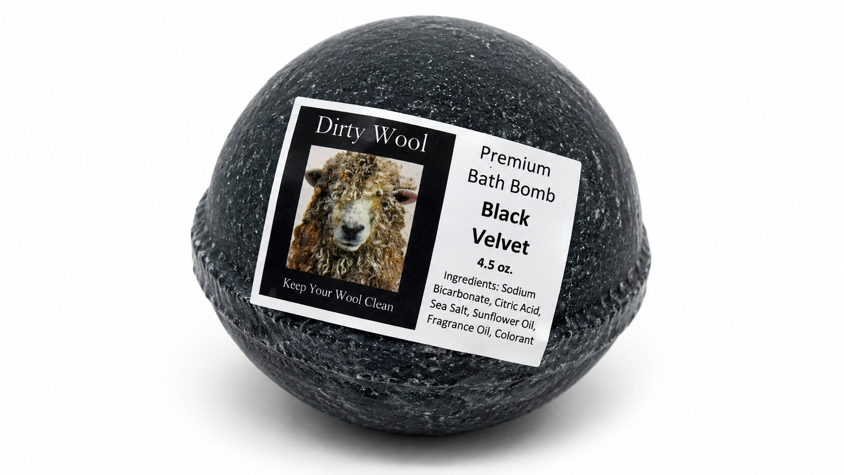 Black Velvet Bath Bomb