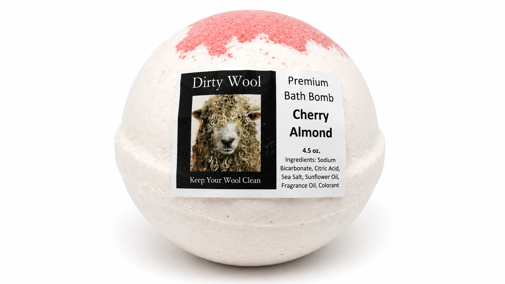 Cherry Almond Bath Bomb