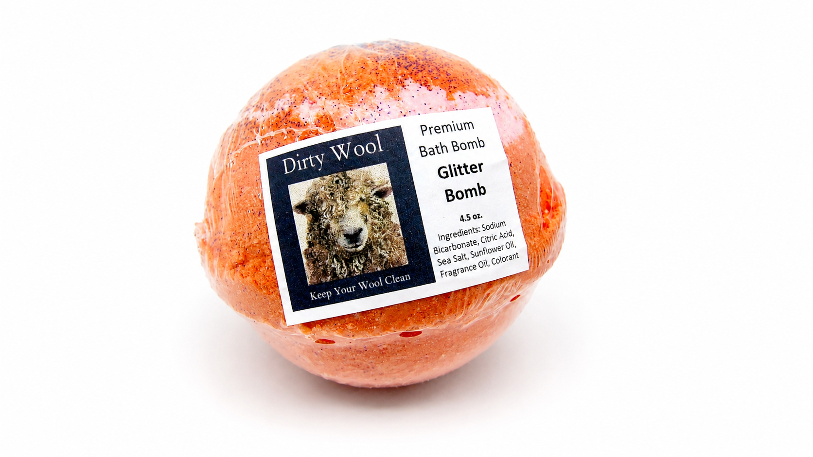 Glitter Bomb Bath Bomb