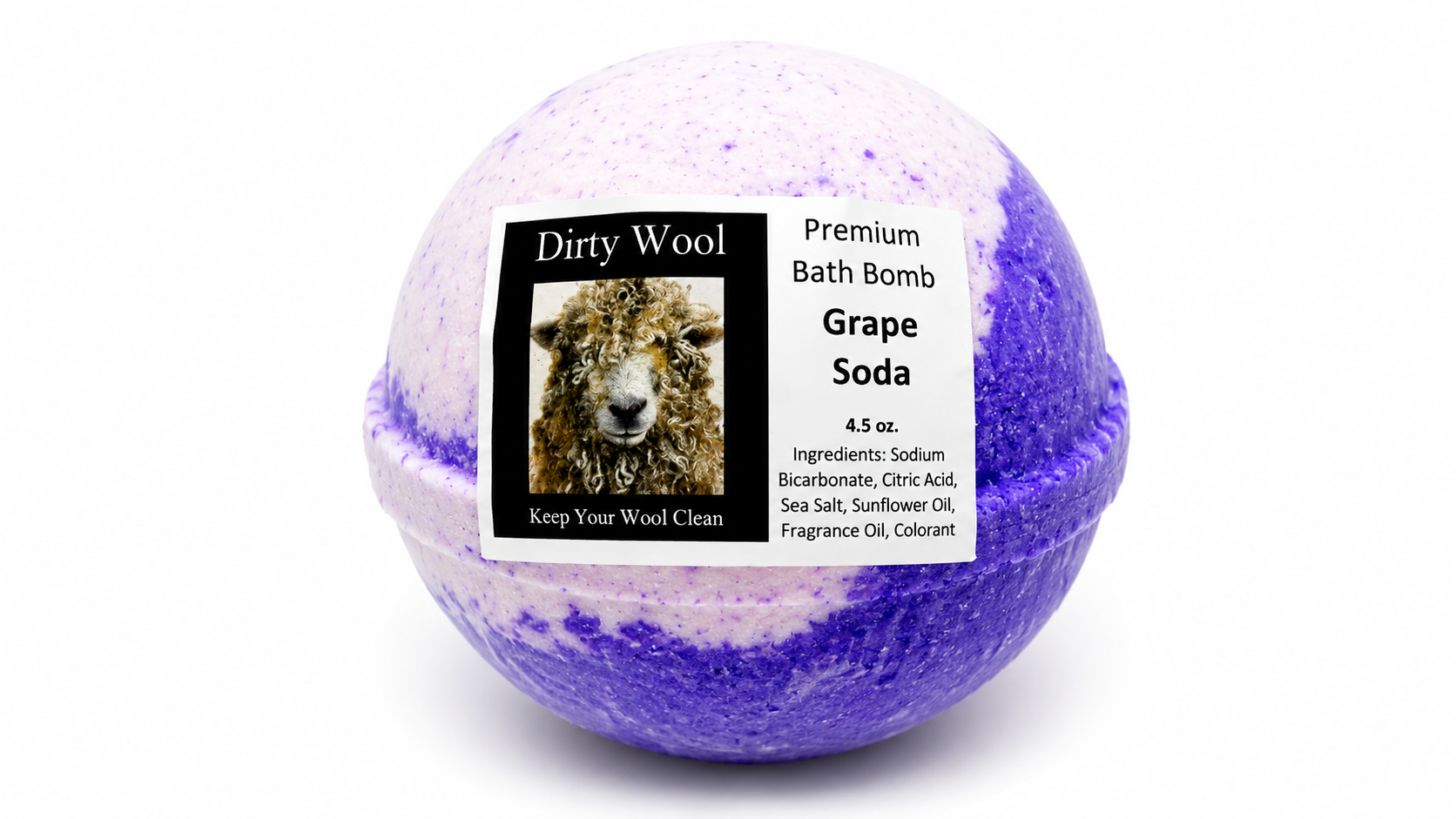Grape Soda Bath Bomb