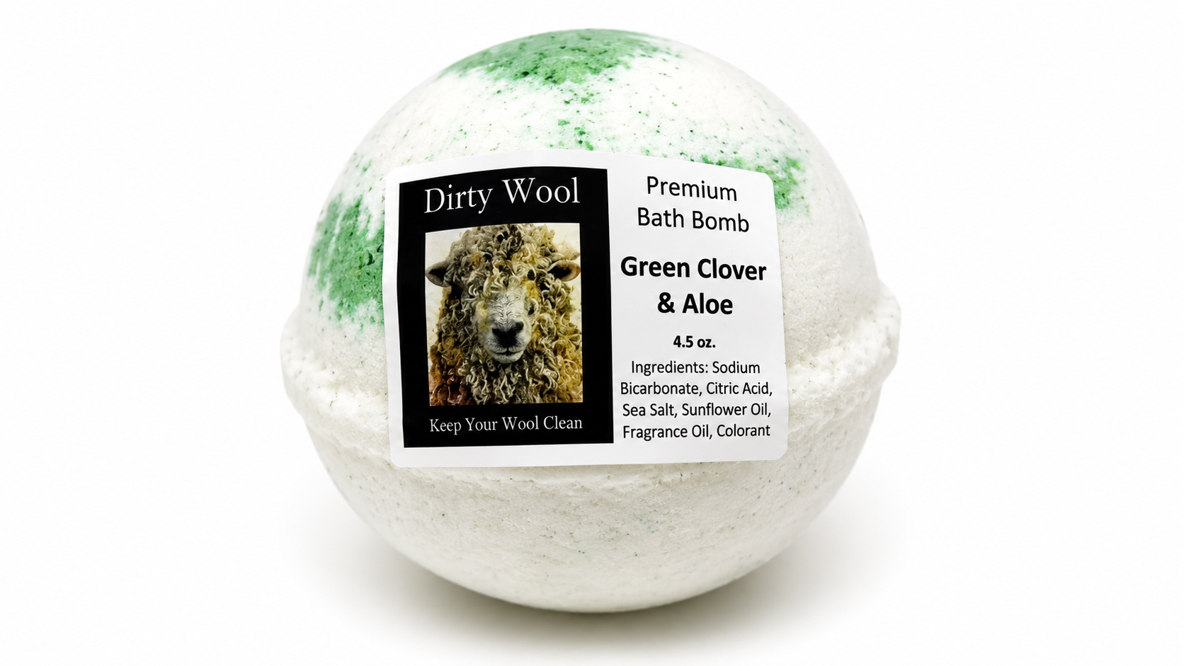 Green Clove Aloe Bath Bomb