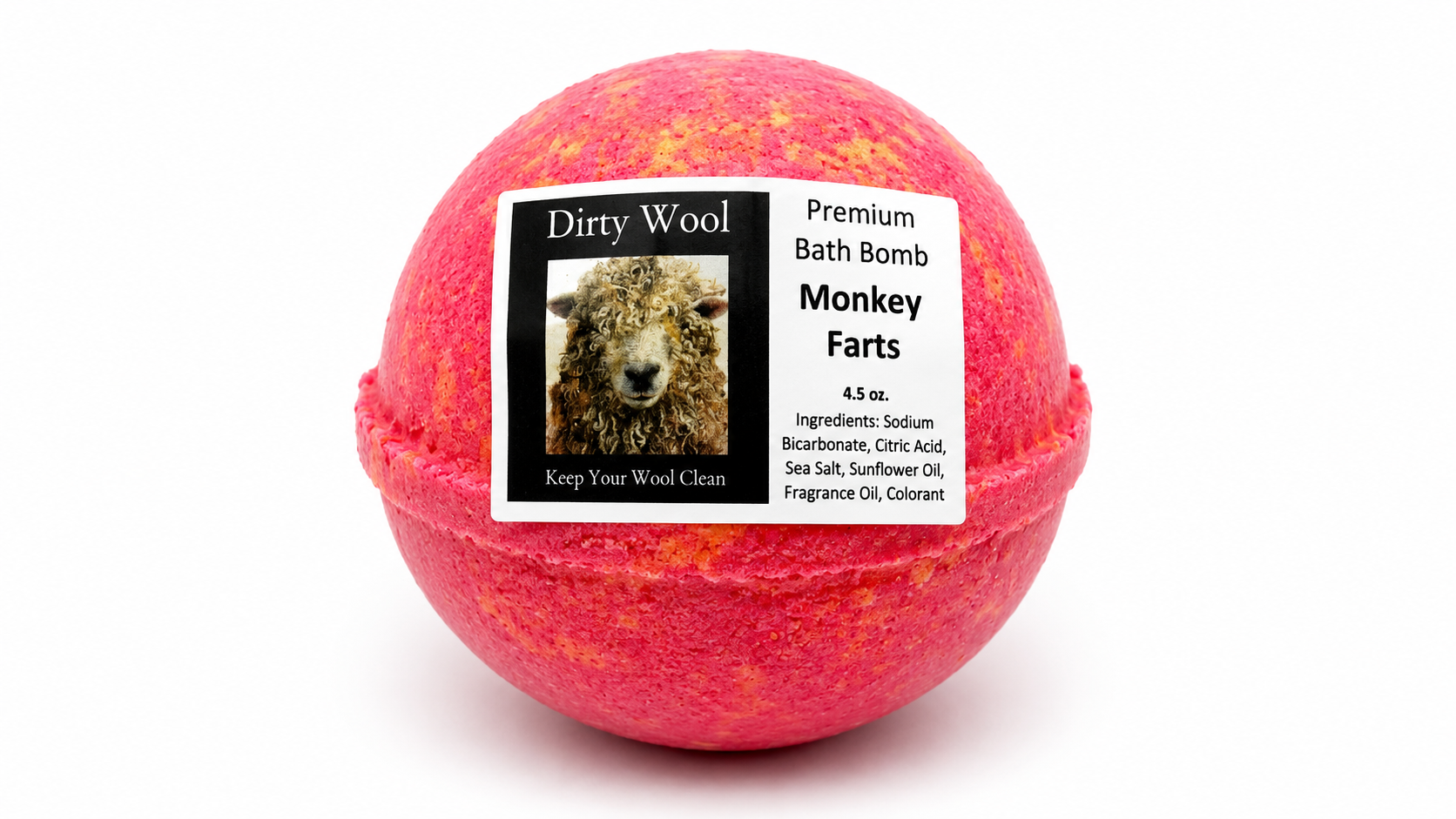 Monkey Farts Bath Bomb