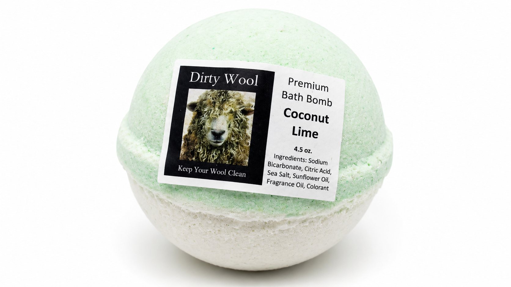 Coconut Lime Bath Bomb