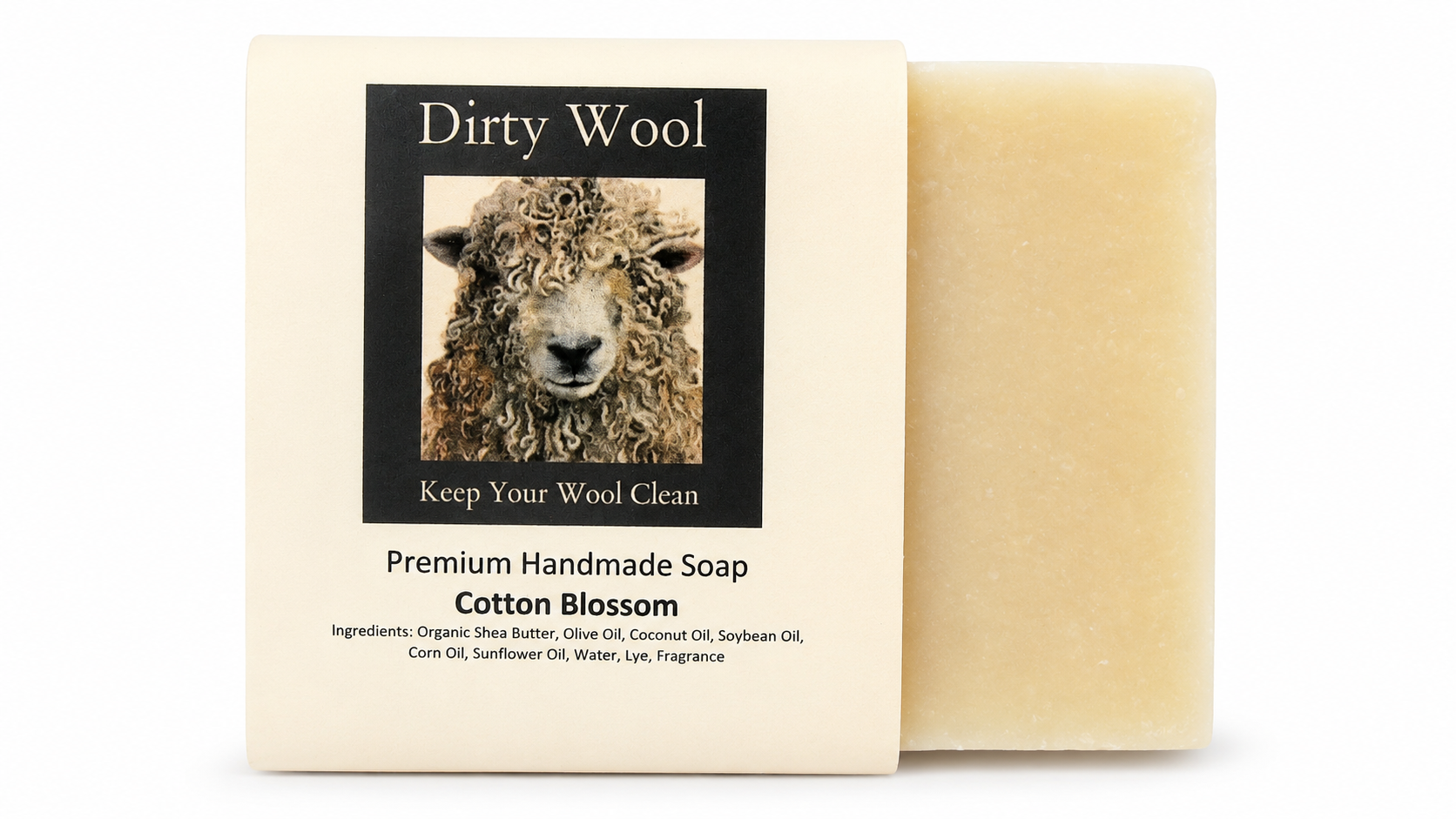 Dirty Wool Cotton Blossom Soap