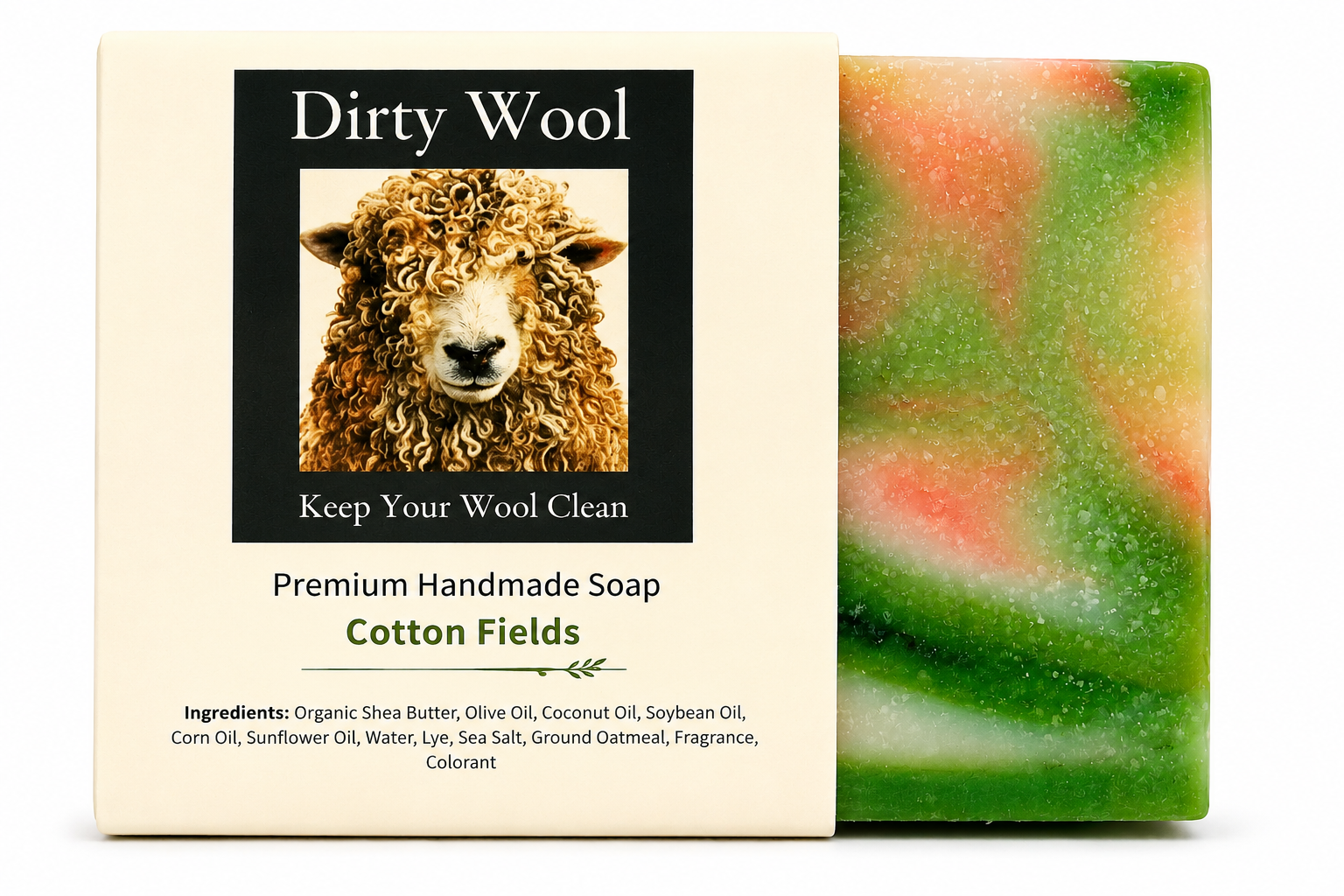 Dirty Wool Cotton Fields Soap