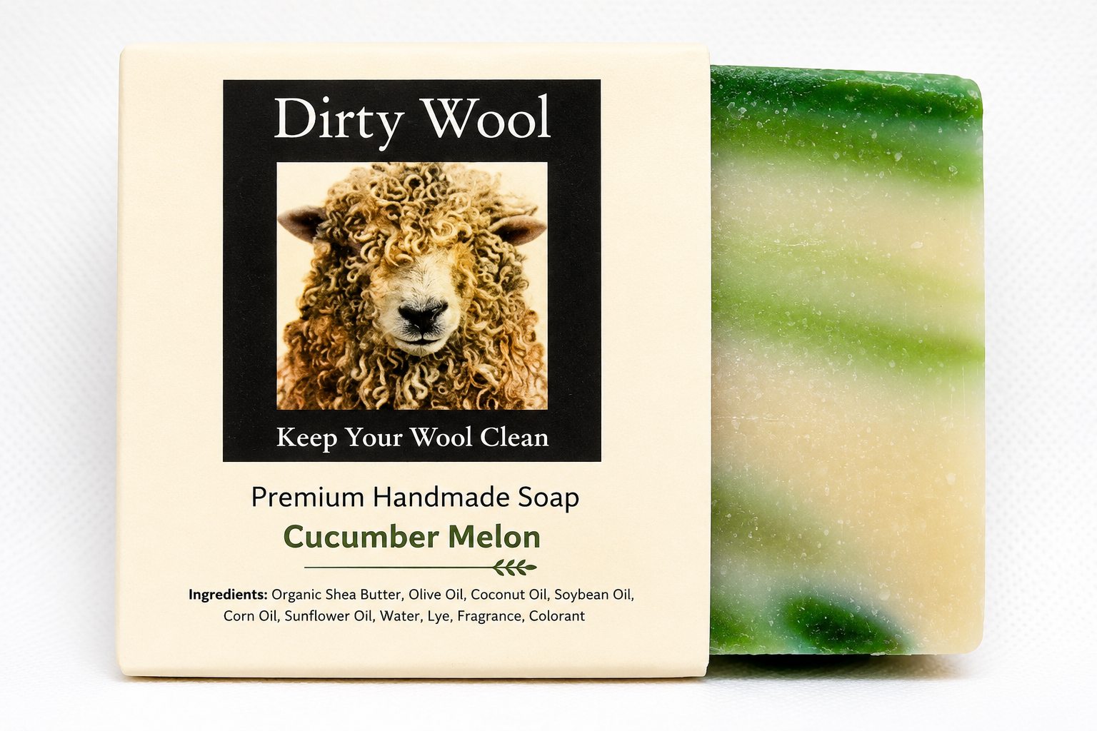 Dirty Wool Cucumber Melon Soap
