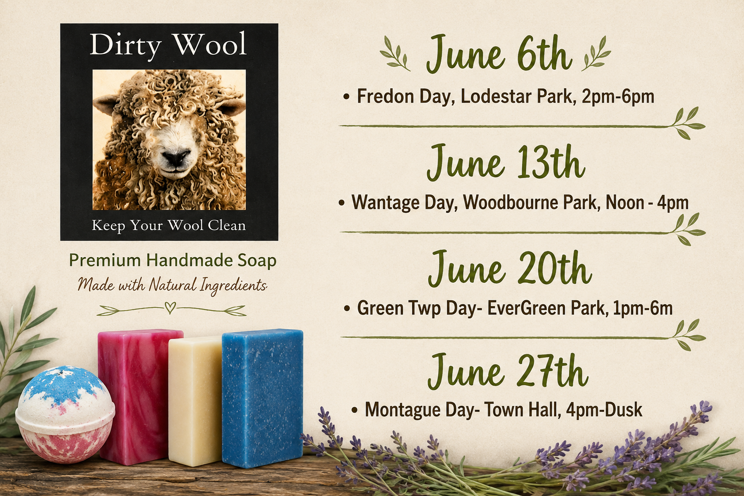 Dirty Wool Events