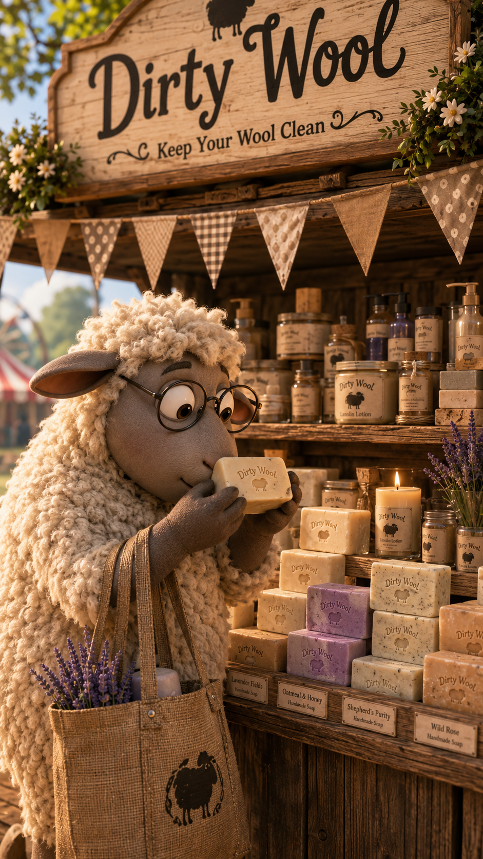 Dirty Wool soap image