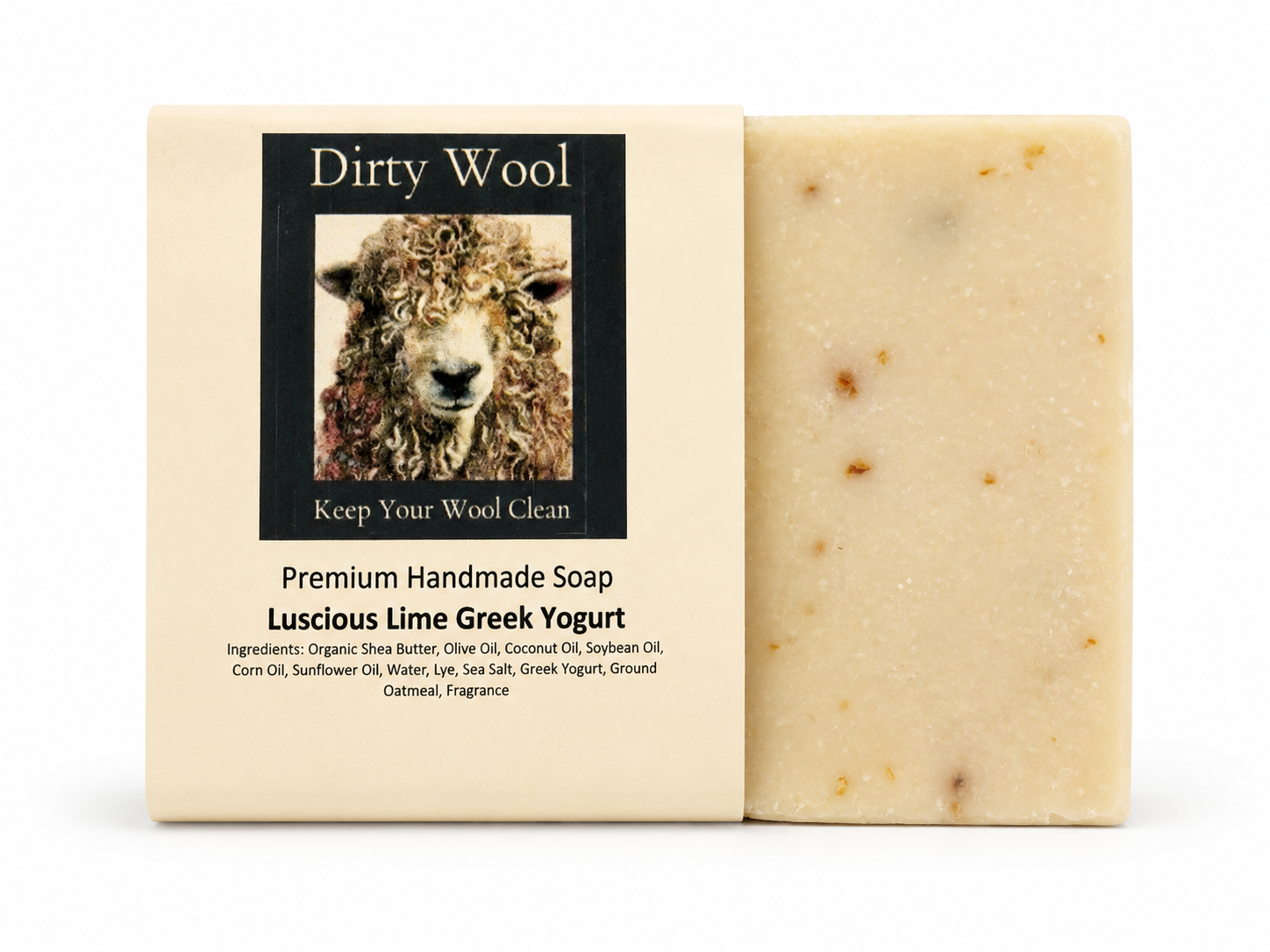Dirty Wool Luscious Lime Greek Yogurt Soap