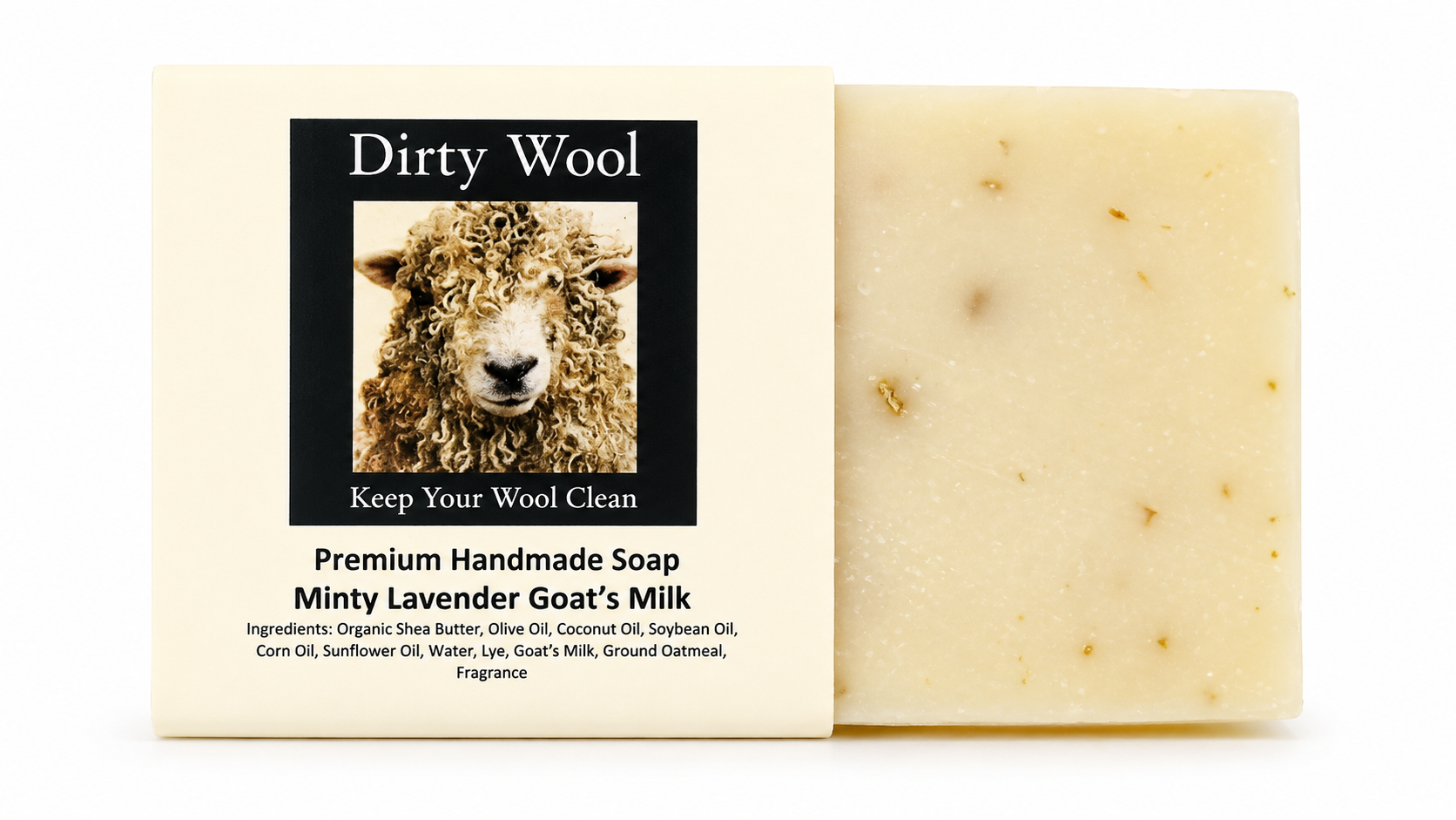 Dirty Wool Minty Lavender Goat’s Milk Soap