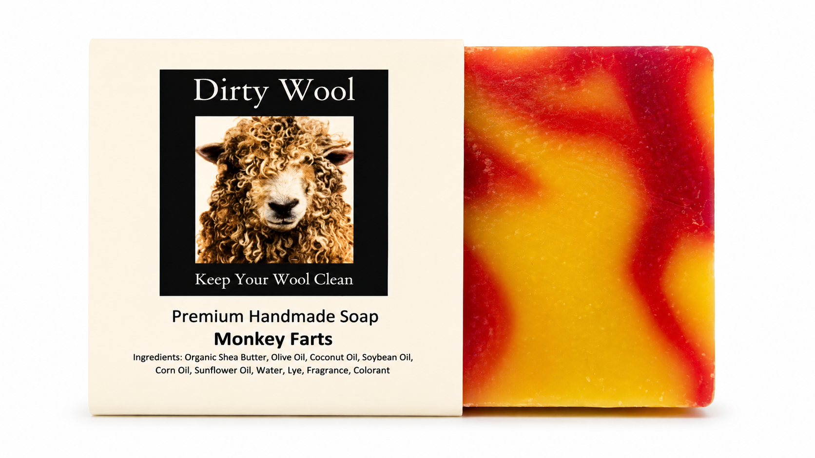 Dirty Wool Monkey Farts Soap