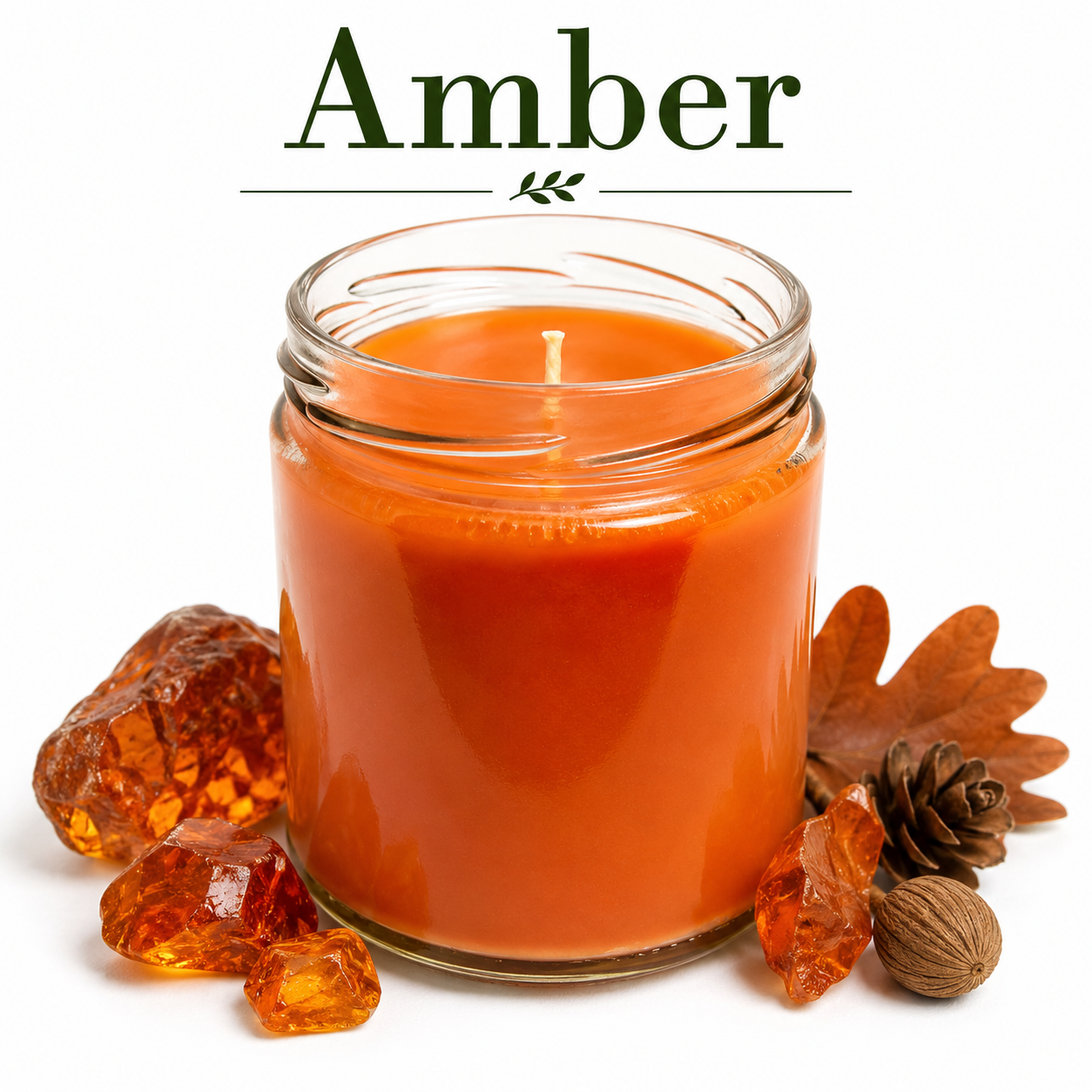 Amber Candle