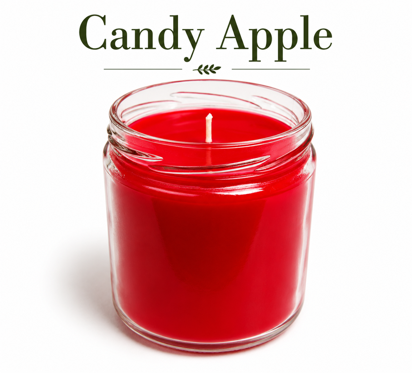 Candy Apple Candle