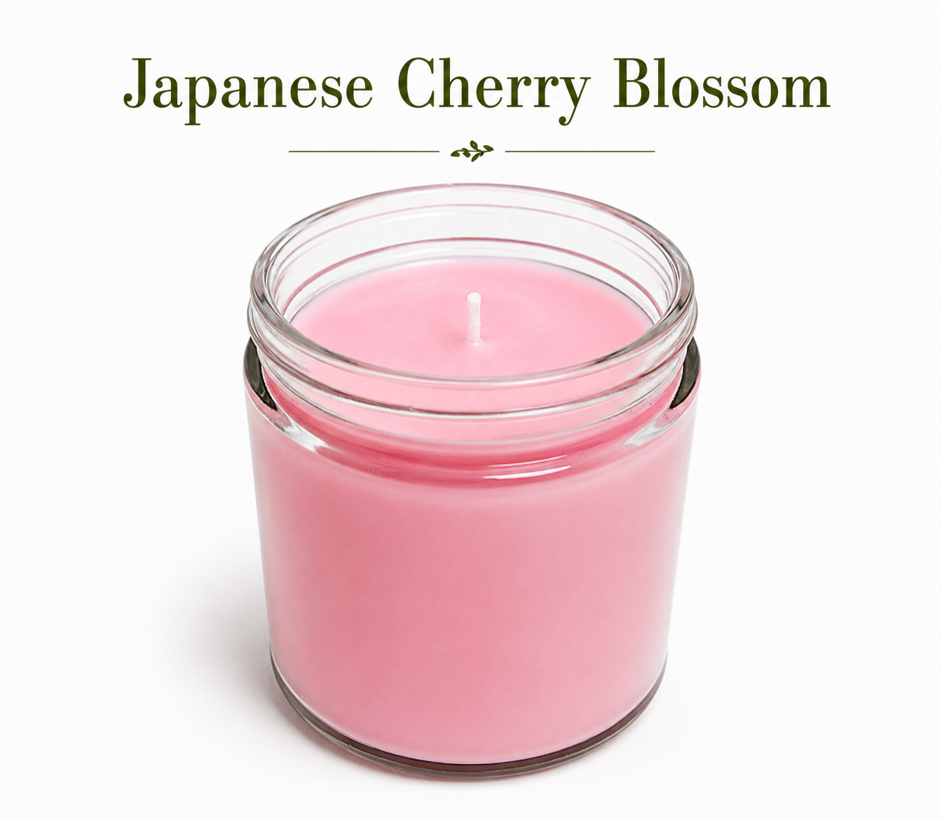 Japanese Cherry Blossom Candle