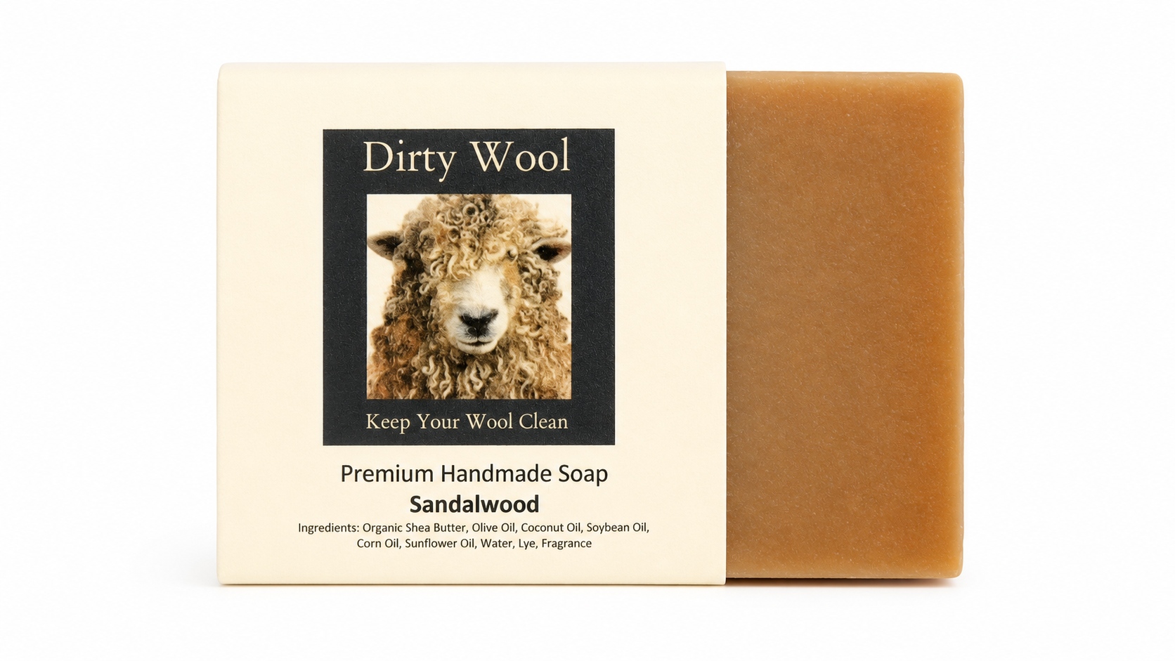 Dirty Wool Sandalwood Soap