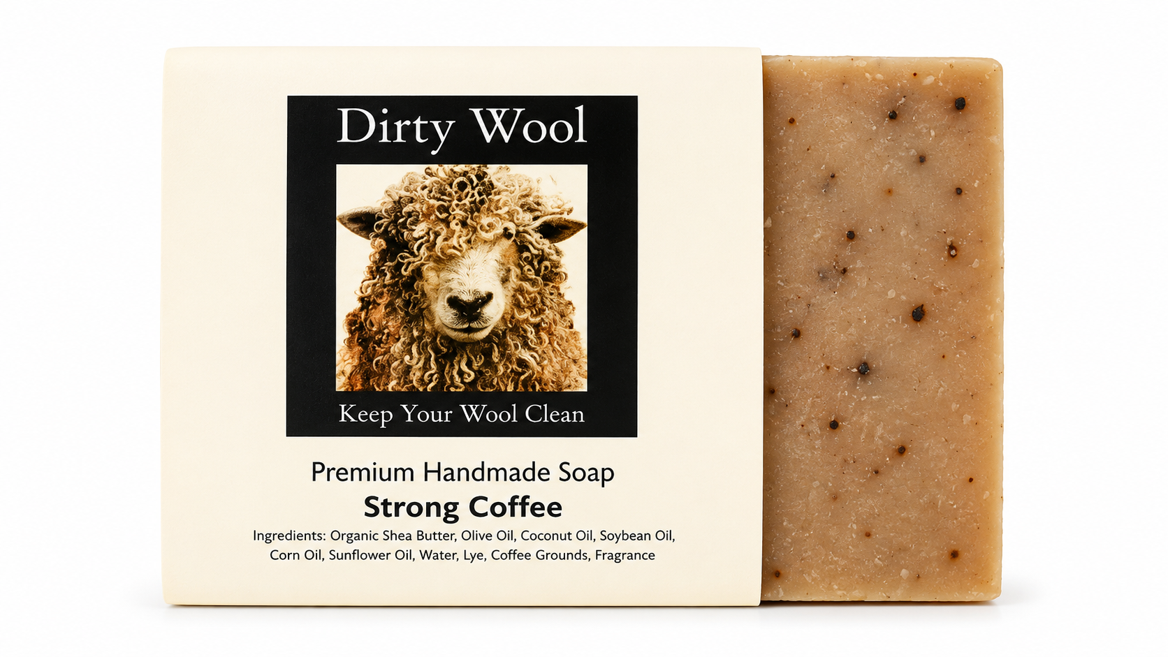 Dirty Wool Strong Coffee Soap