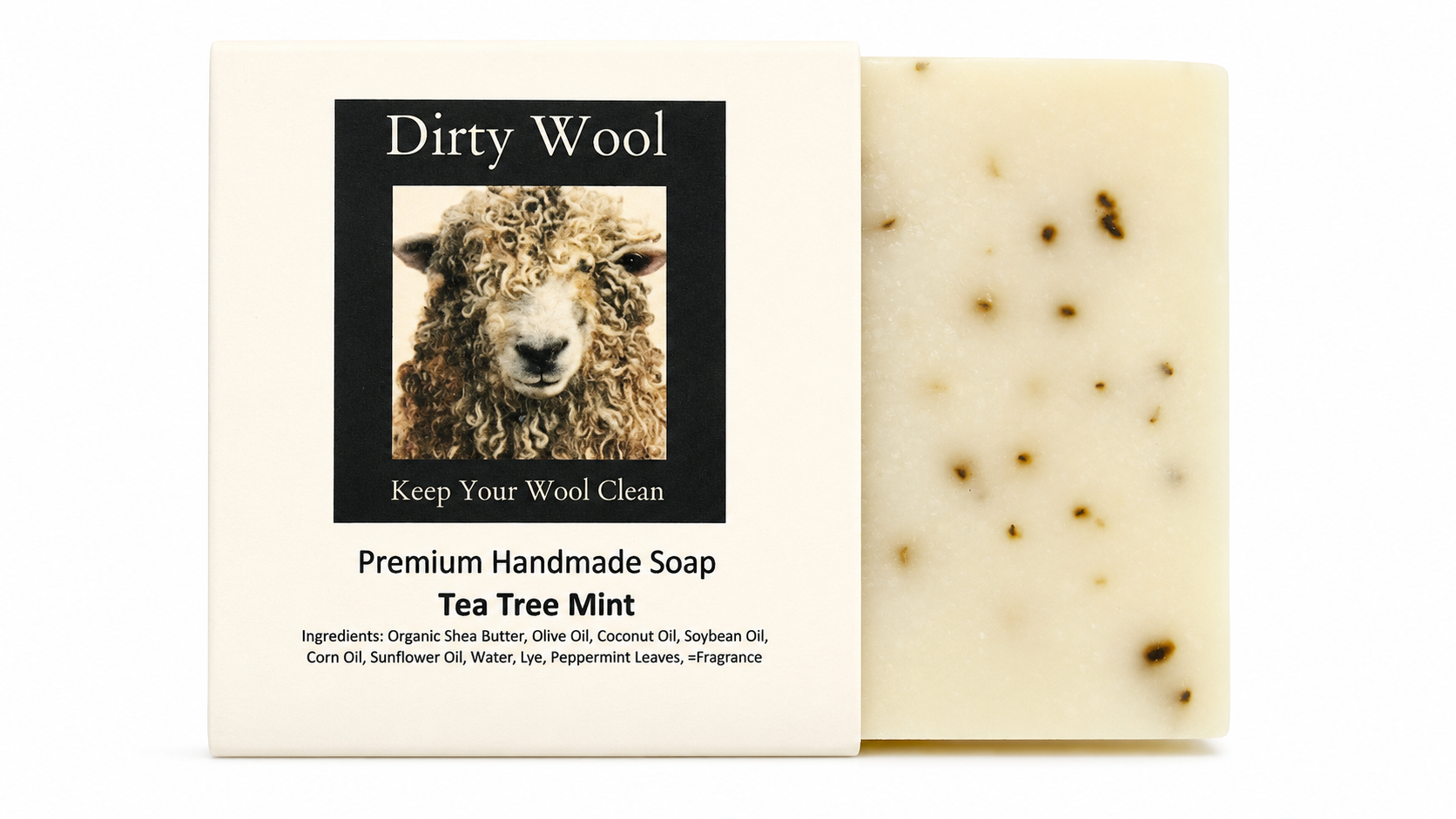 Dirty Wool Tea Tree Mint Soap
