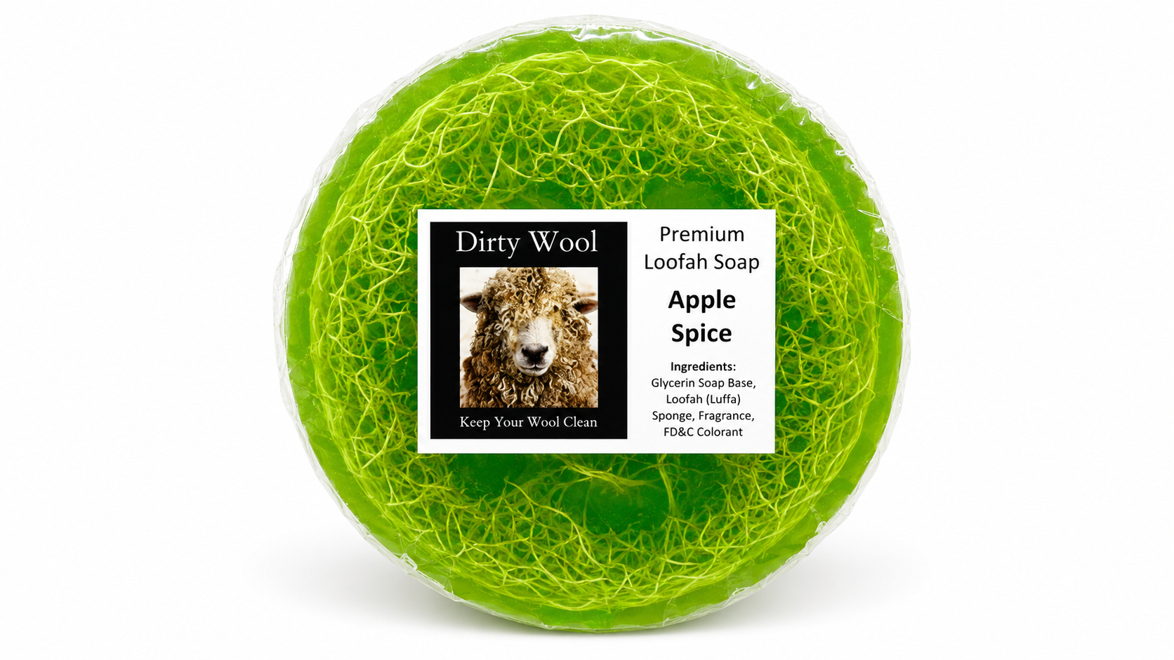 Apple Spice Loofah Soap