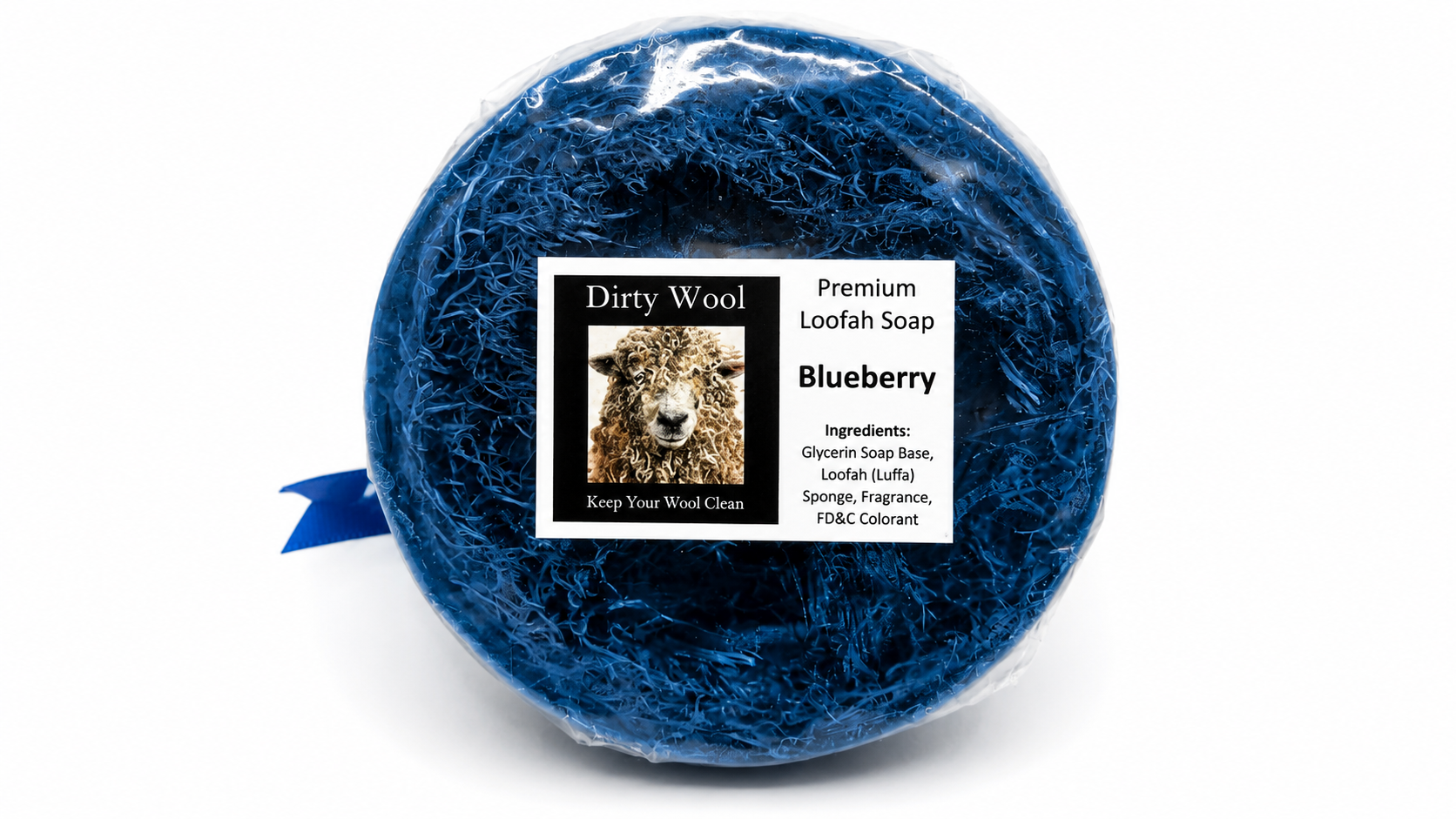 Blueberry Loofah Soap